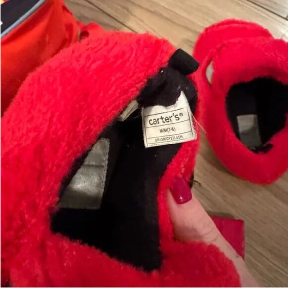 Firefighters bundle! rain jacket, backpack, slippers size 5T -7T, PJ size 5-6T - Picture 10 of 16